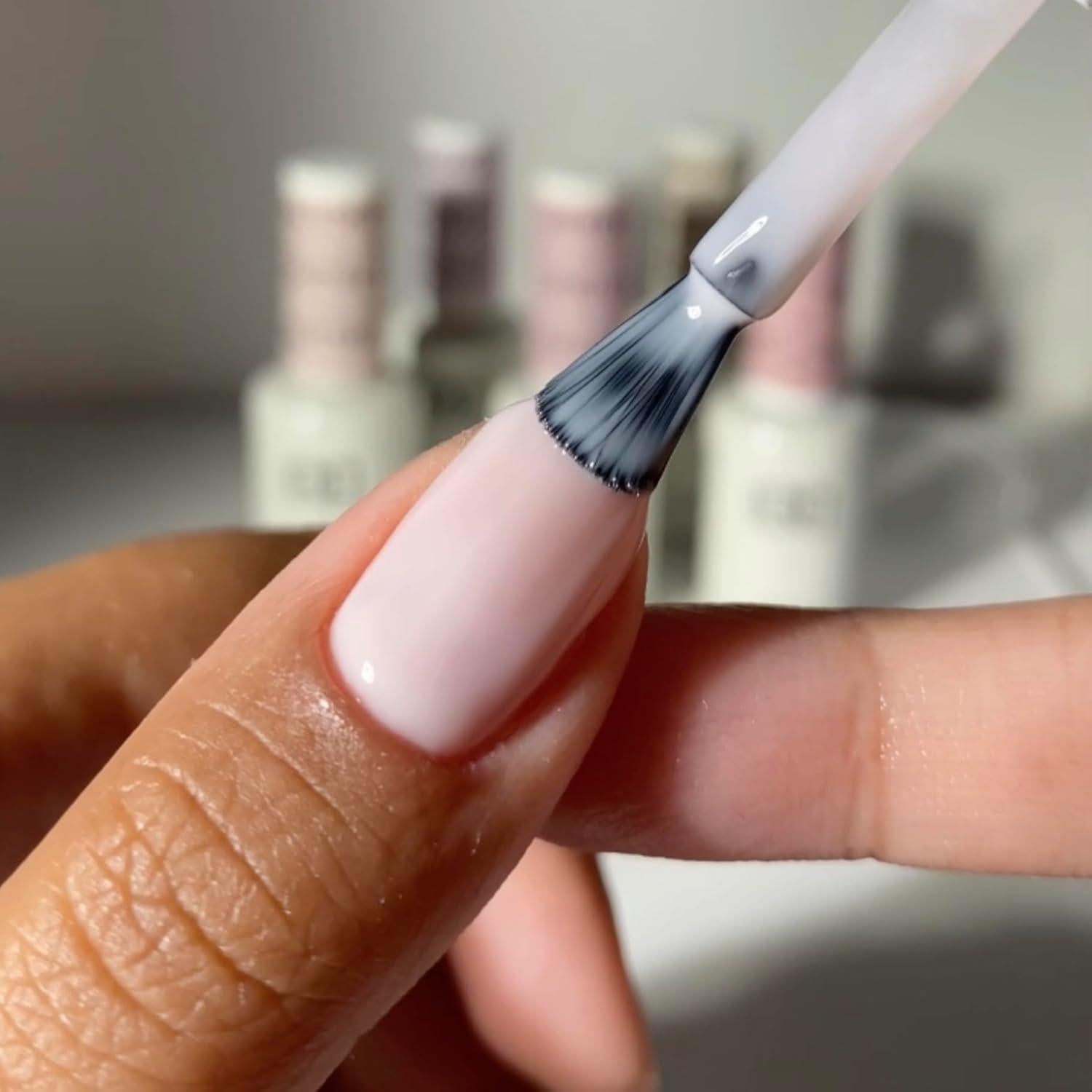 Conjunto de Esmalte en Gel DND 0.5 Oz UV/LED y Secado al Aire