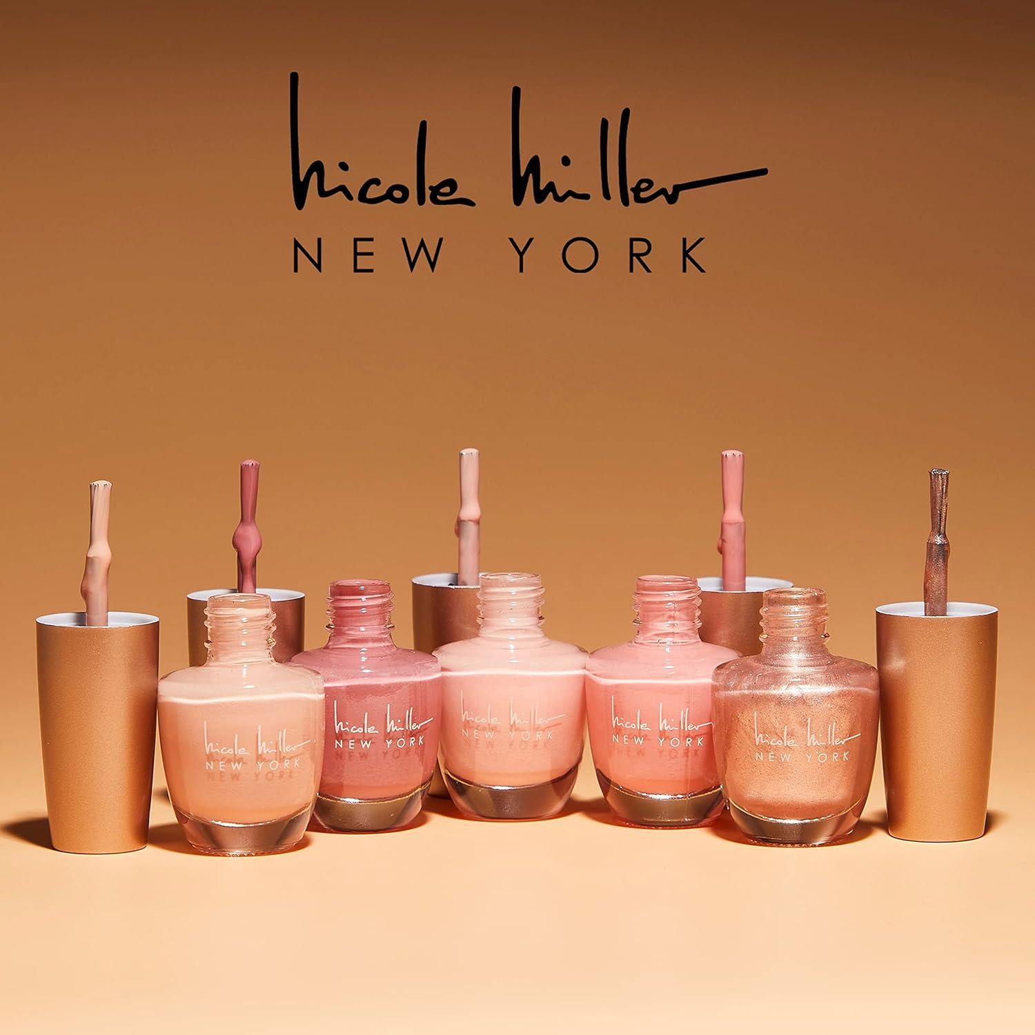 Esmaltes de Uñas Nicole Miller - 5 Piezas Rosados y Nude