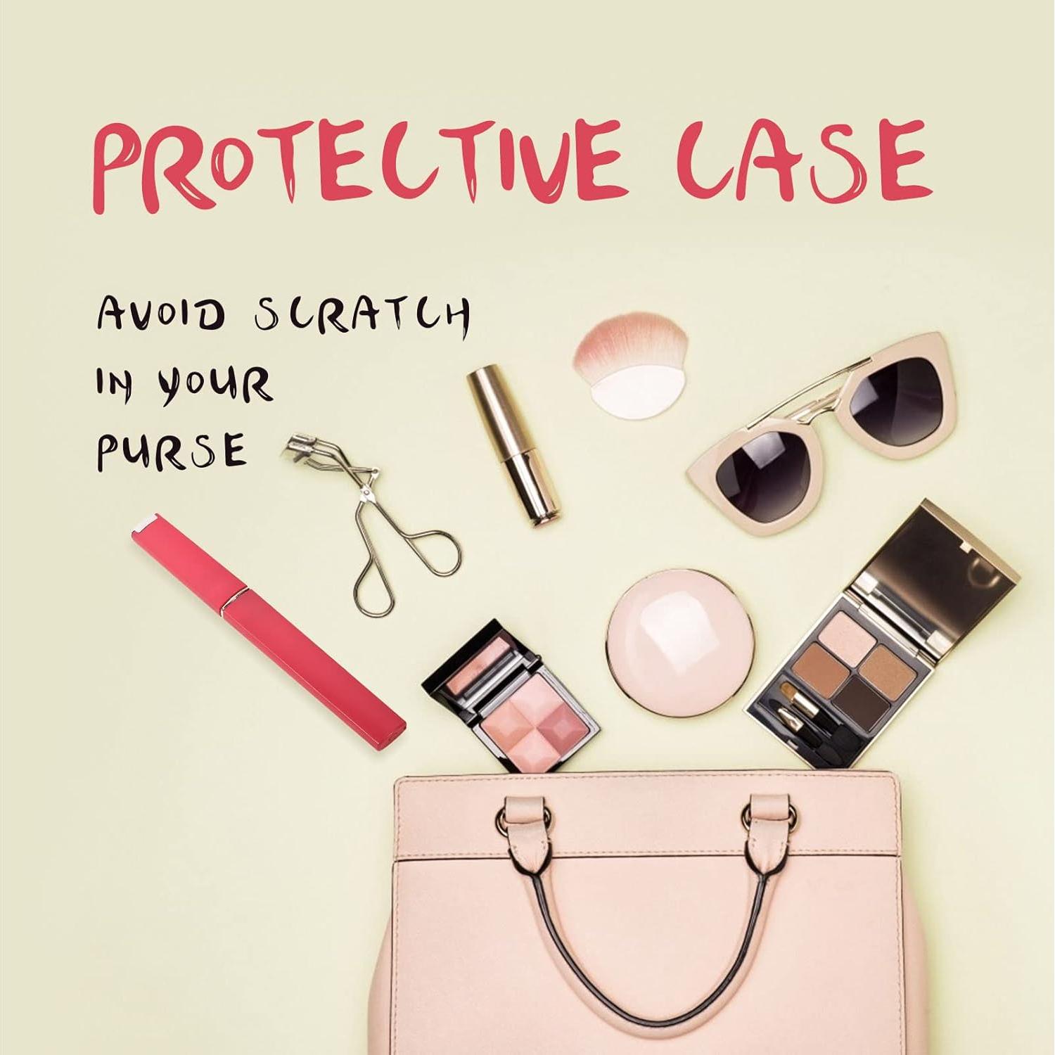 Paquete de 3 Limás de Vidrio Quan-Tint con Estuche - Cuidado Suave de Uñas