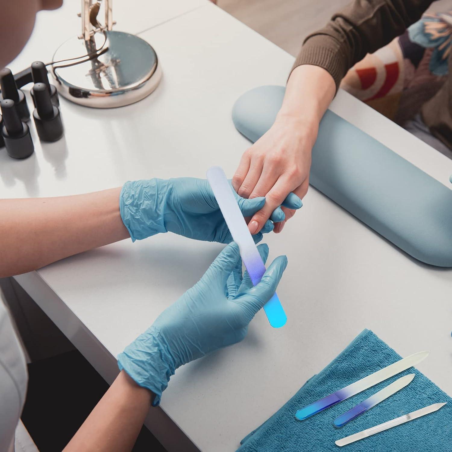 Juego de 4 Limpiadores de Uñas de Vidrio Zhehao - Manicura y Pedicura