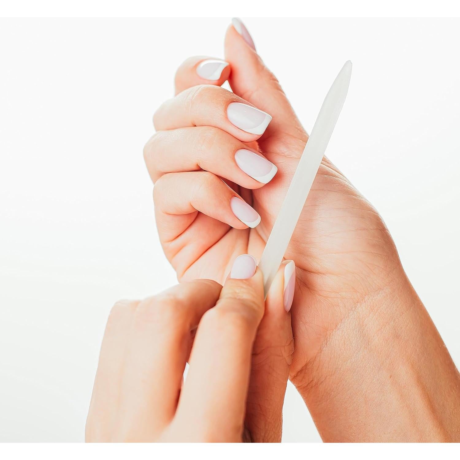 Juego de 2 Limas de Uñas de Cristal Fómula Perfecta - Alta Calidad