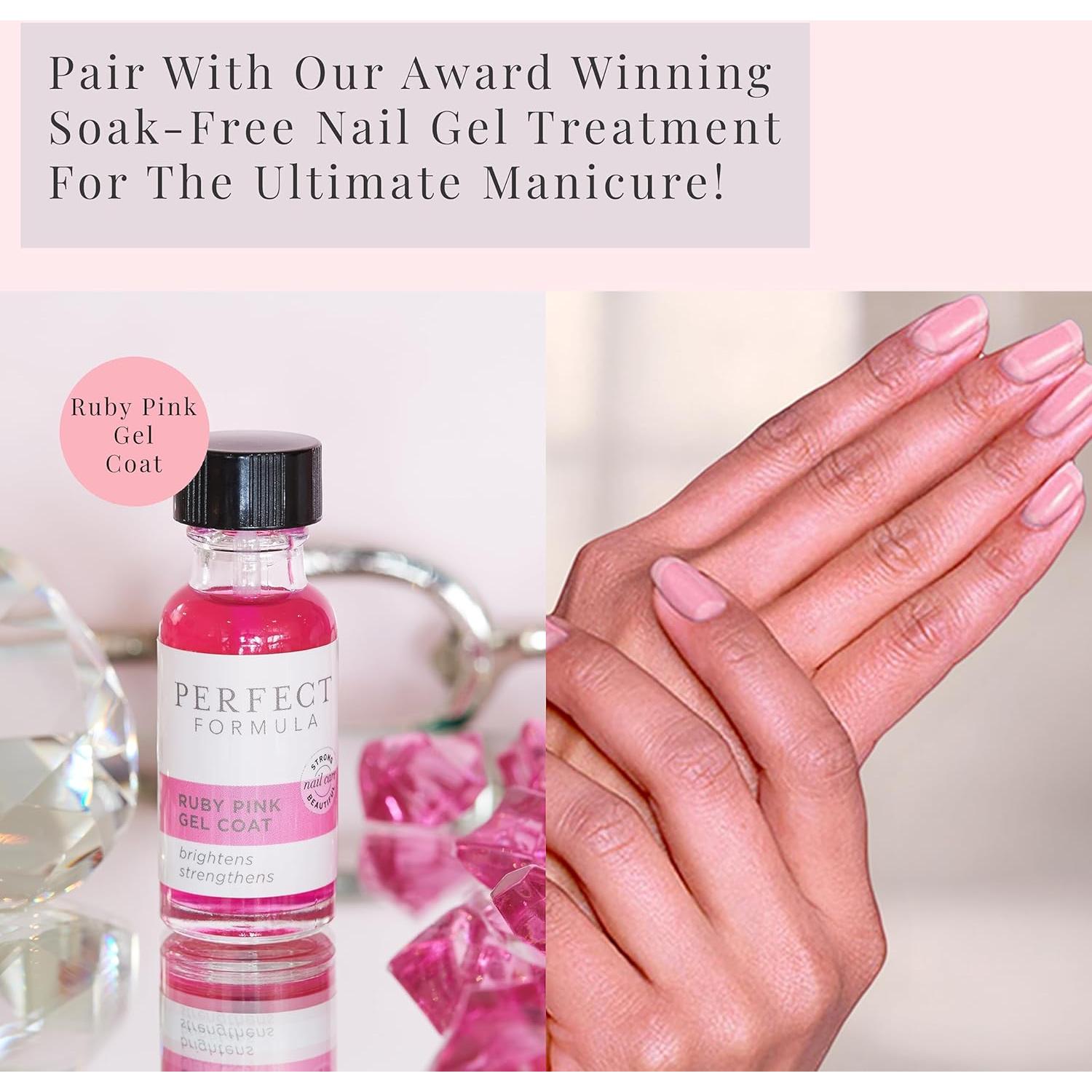 Juego de 2 Limas de Uñas de Cristal Fómula Perfecta - Alta Calidad