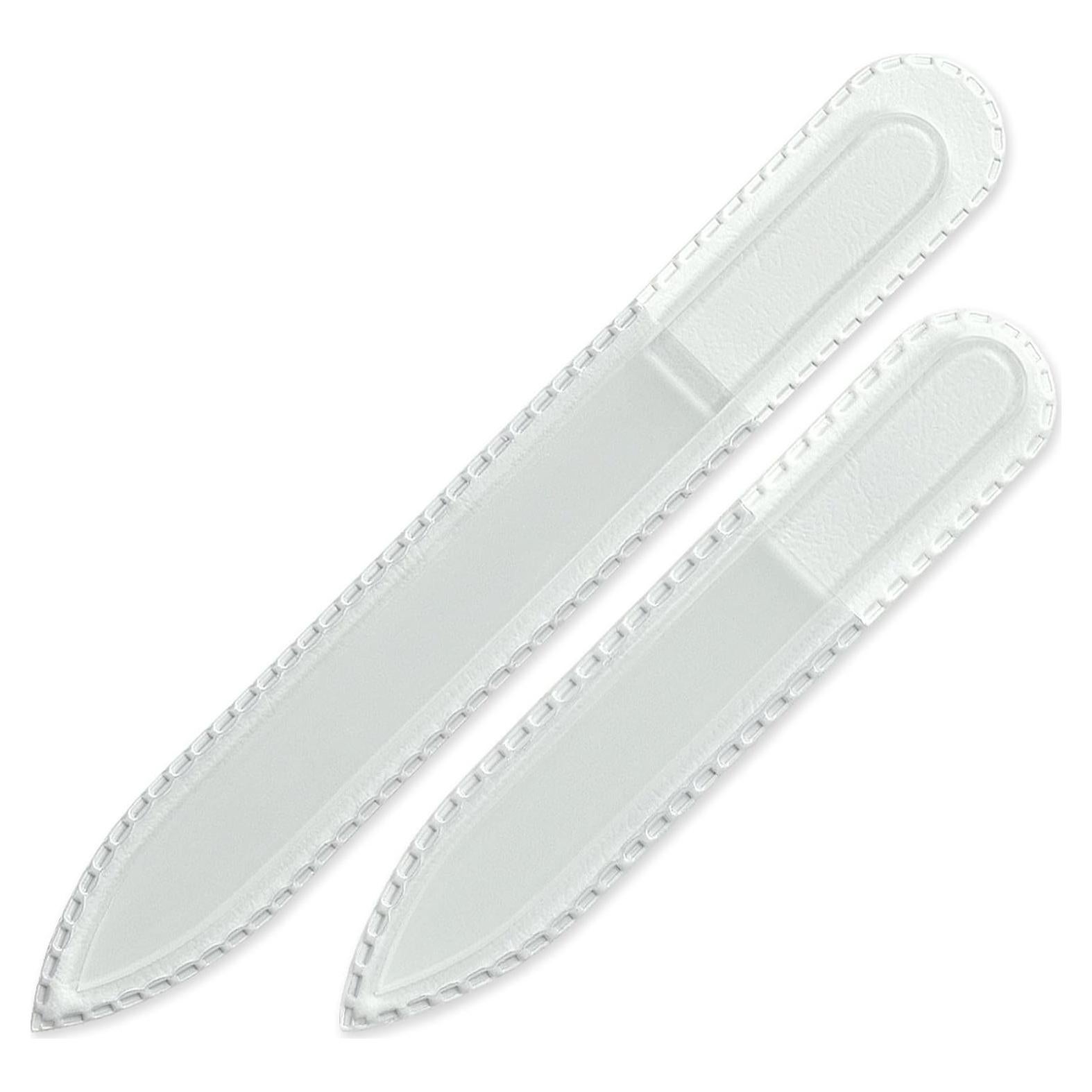 Set de 2 Limpiadores de Uñas de Vidrio Checo Mont Bleu - Hechos a Mano