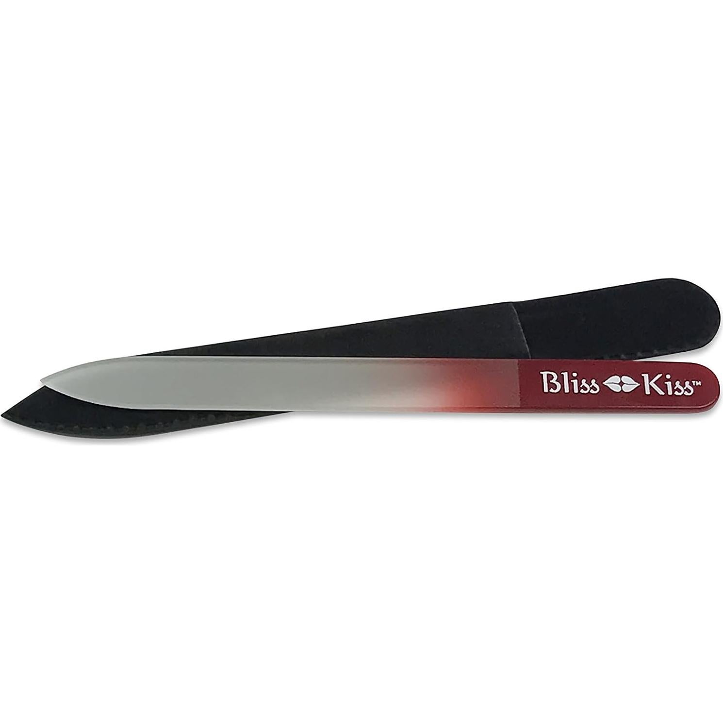 Lima de Uñas de Cristal Bliss Kiss - Grande - Checo - Estuche