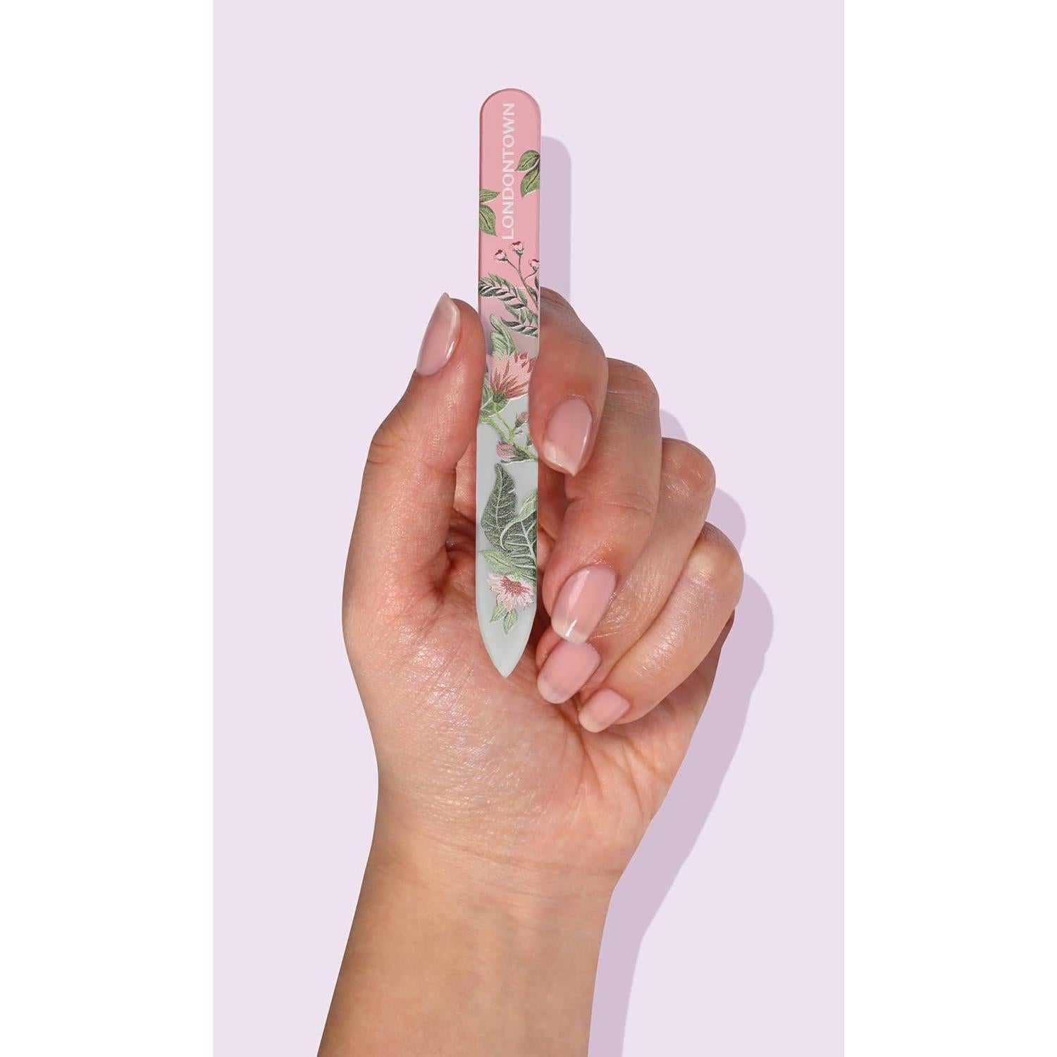 Lima de Uñas de Cristal Doble Cara LONDONTOWN Safara 13.2cm
