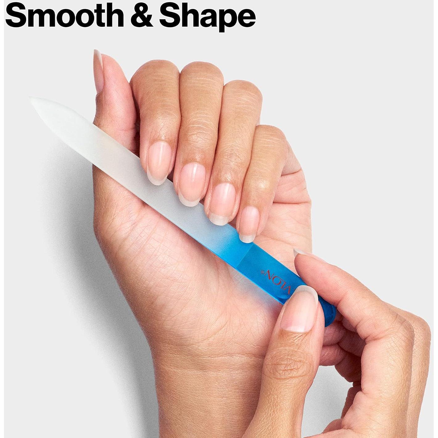 Lima de Uñas de Vidrio Revlon, Antibacteriana, 19.37 cm