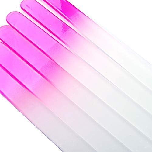 Paquete de 40 Limadoras de Uñas de Cristal SIUSIO - Rosa y Azul