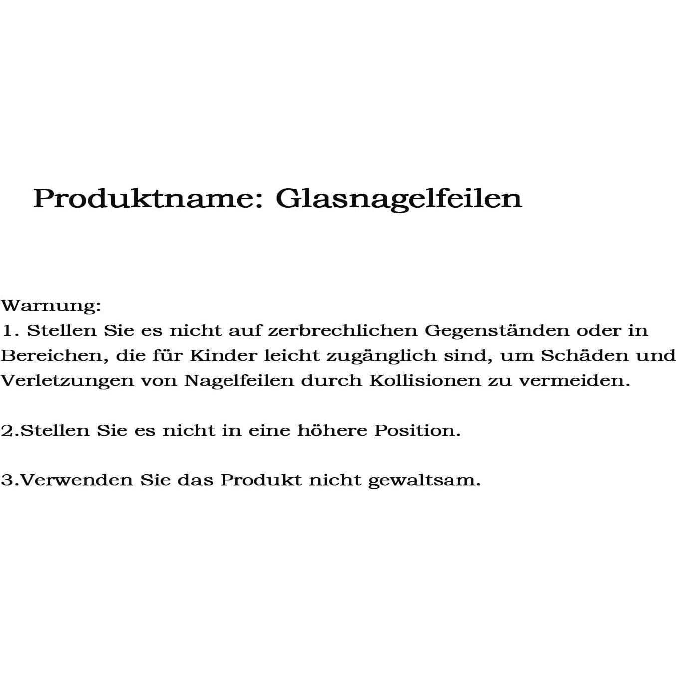 Paquete de 40 Limadoras de Uñas de Cristal SIUSIO - Rosa y Azul
