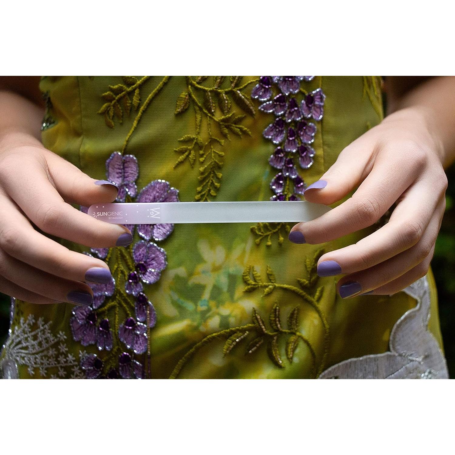 Set de Manicura GERMANIKURE - Palito de Cristal y Lima Vidrio