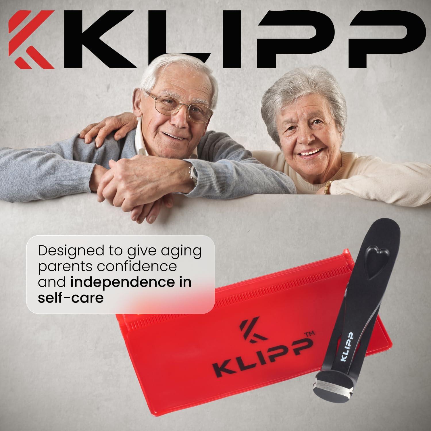 Cortaúñas Angulados KLIPP para Uñas Gruesas y Enterradas