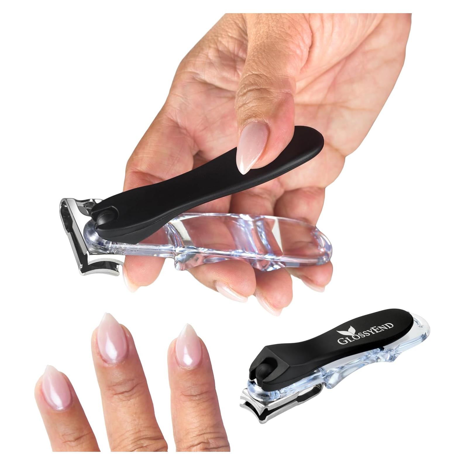 Cortador de Uñas Ergonomico de Acero Inoxidable EZ Grip