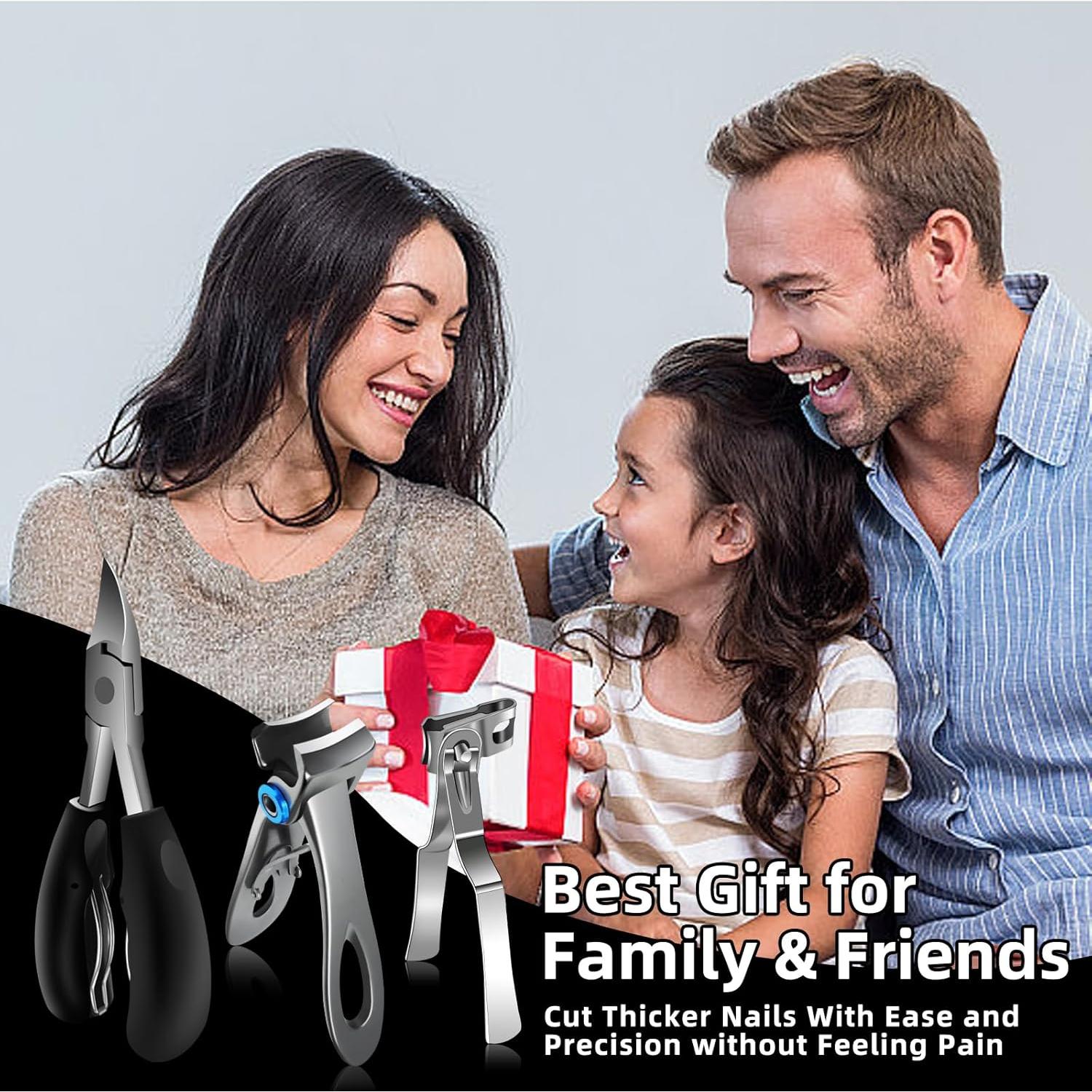 Cortauñas Werlla para Uñas Gruesas y Encarnadas - 8 Piezas