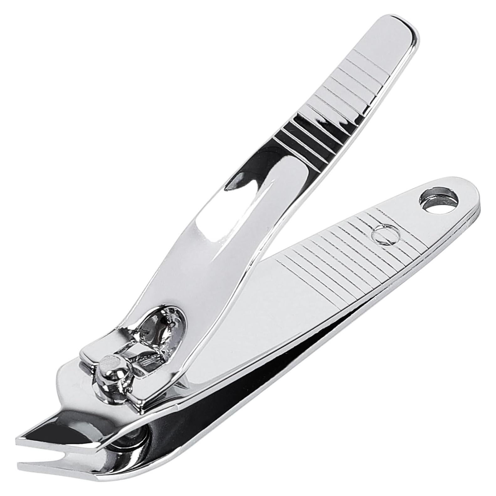 Cortauñas uxcell de Acero Inoxidable para Uñas Gruesas