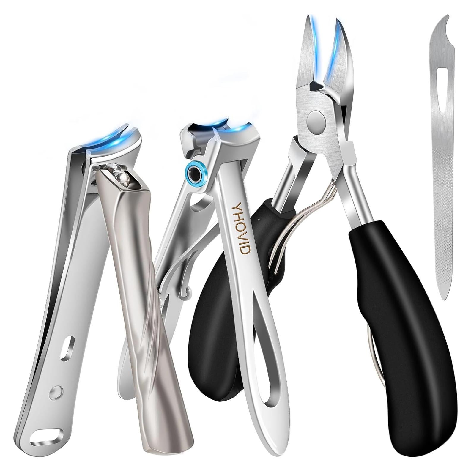 Cortauñas para Pies YHOVID Acero Inoxidable Ultra Afilado