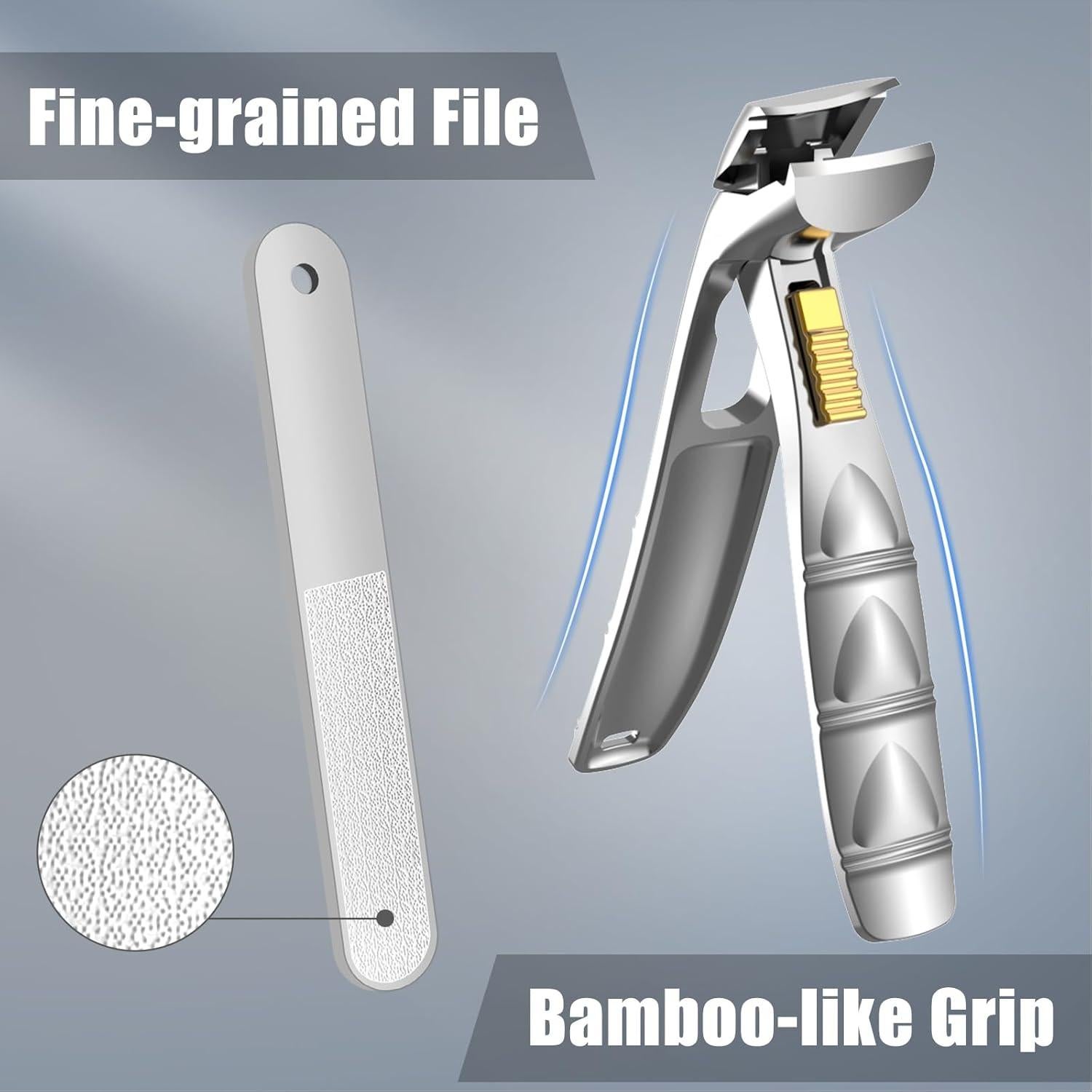 Cortauñas Profesional SHINLEA para Uñas Gruesas con Recogedor