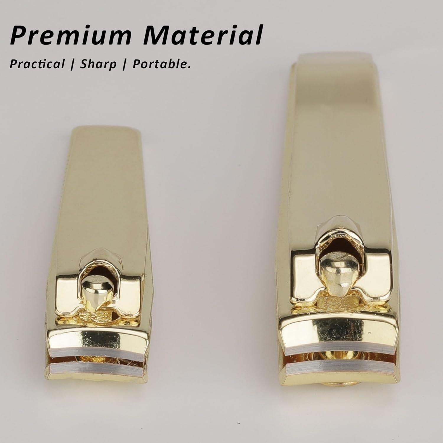 Juego de 2 cortauñas de acero inoxidable Atimier - Regalo navideño