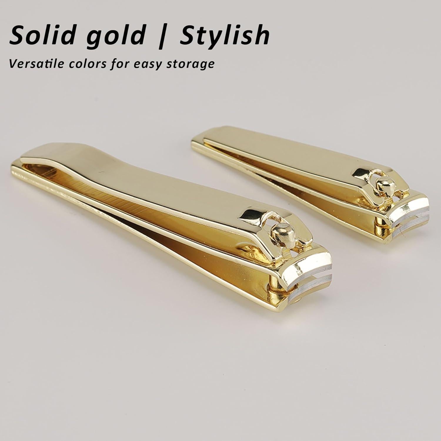 Juego de 2 cortauñas de acero inoxidable Atimier - Regalo navideño