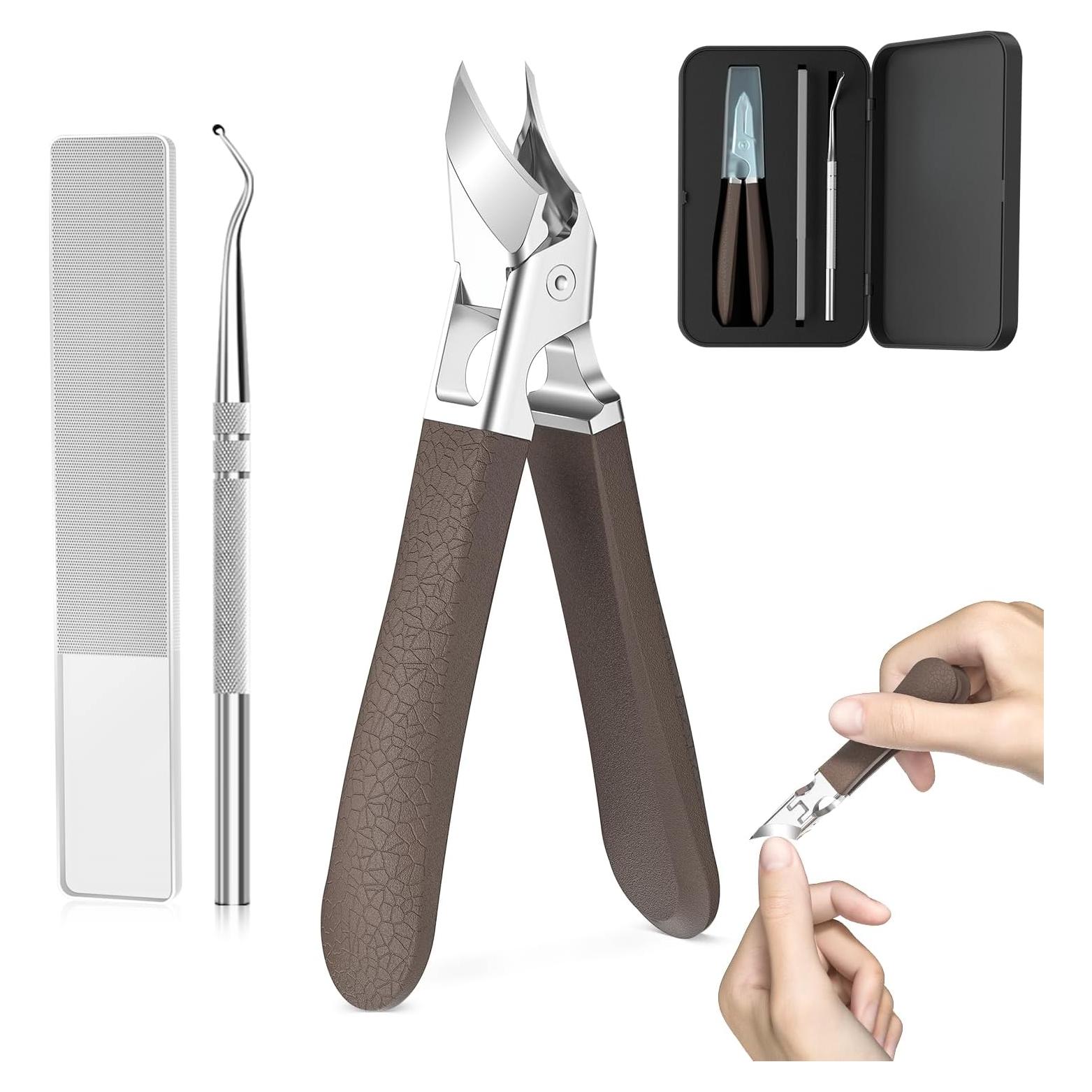 Cortauñas en Ángulo Jovareneo para Uñas Gruesas y Encarnadas