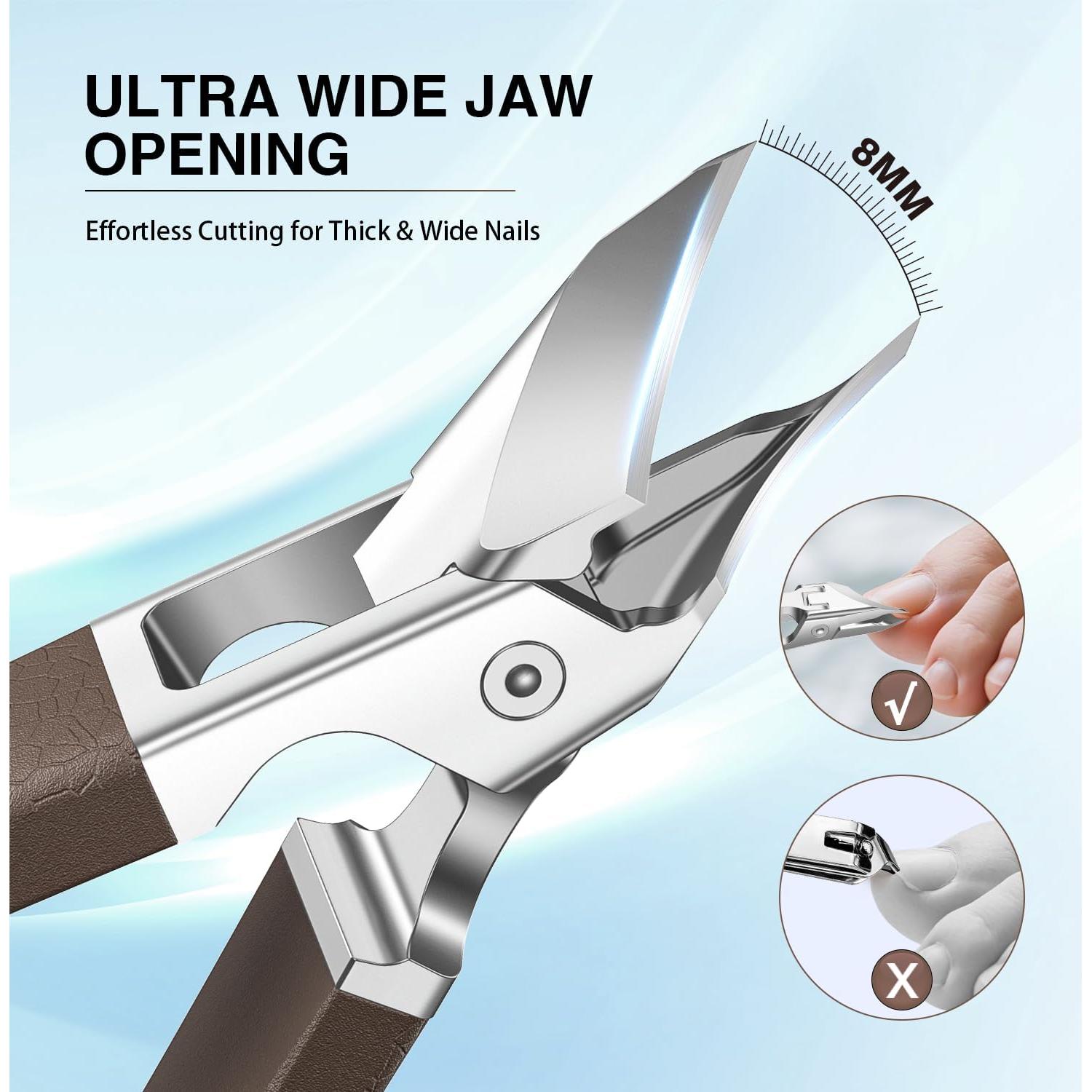 Cortauñas en Ángulo Jovareneo para Uñas Gruesas y Encarnadas