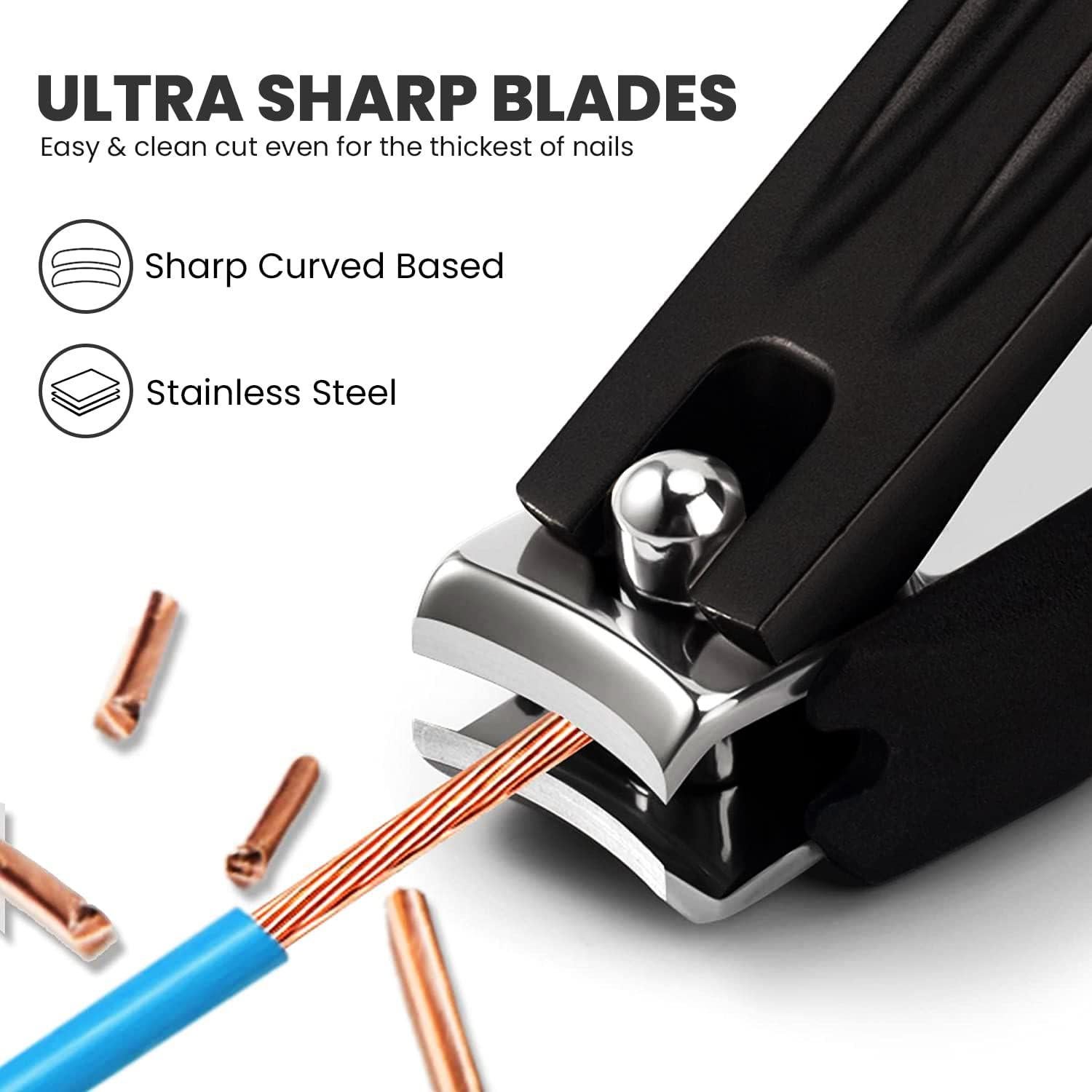 Cortauñas de Precisión Ongle con Recogedor y Limador 9.1cm