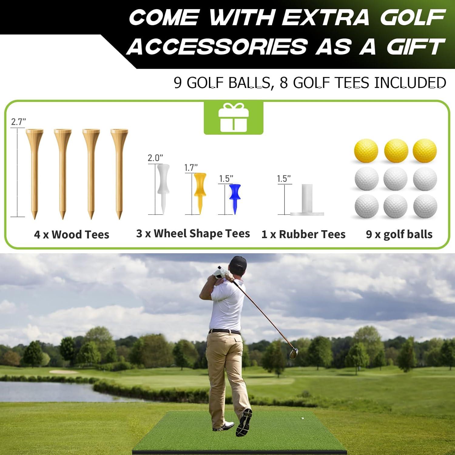 Alfombra de Golf Bltend 5x4 pies Sintético para Práctica