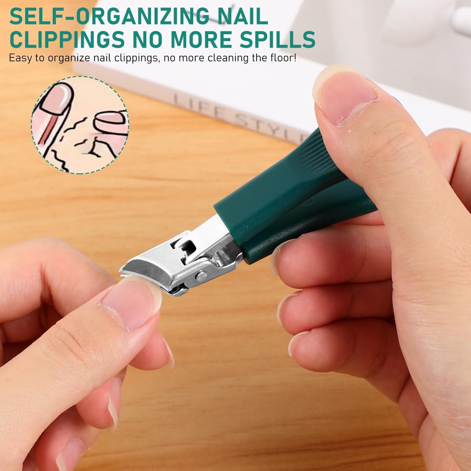 Cortauñas Profesional Gtyuoo Punta de Águila Verde 14.7cm