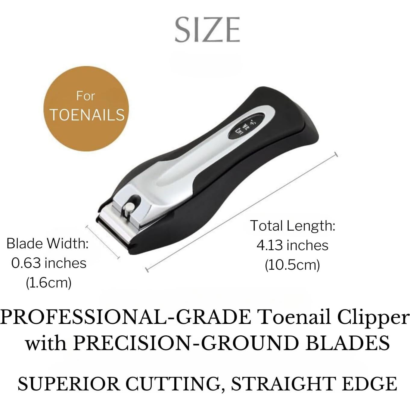 Cortauñas Japonés KAI HC-1801 Acero Inoxidable Grande