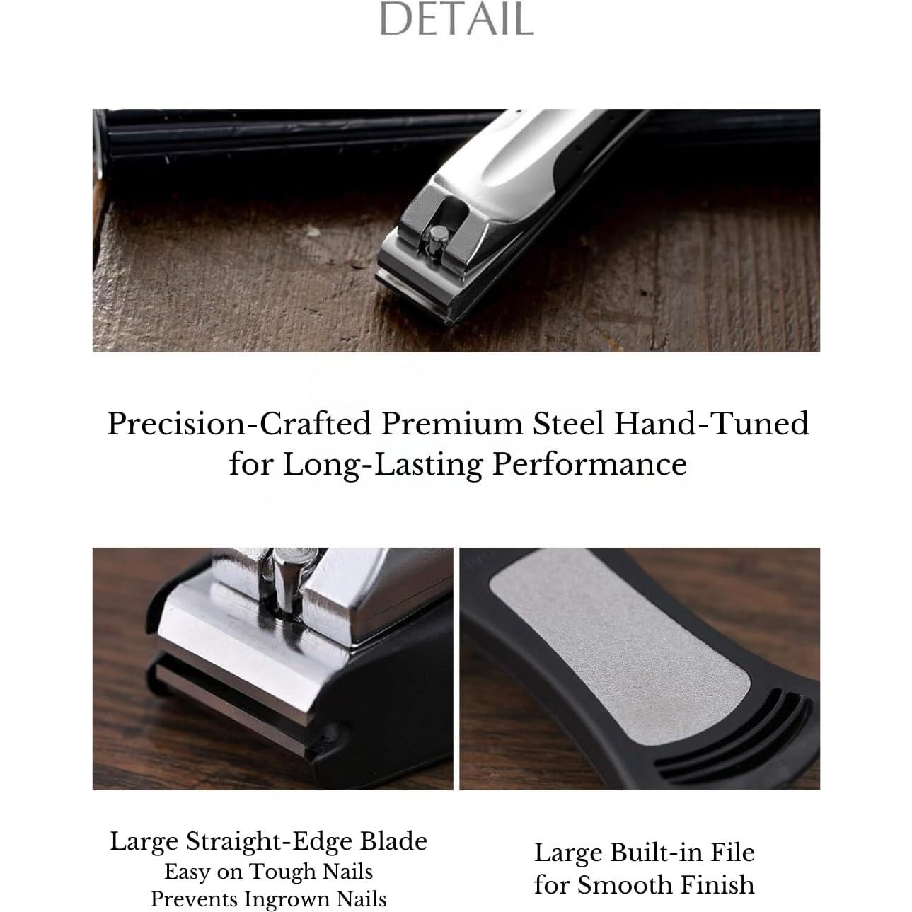 Cortauñas Japonés KAI HC-1801 Acero Inoxidable Grande