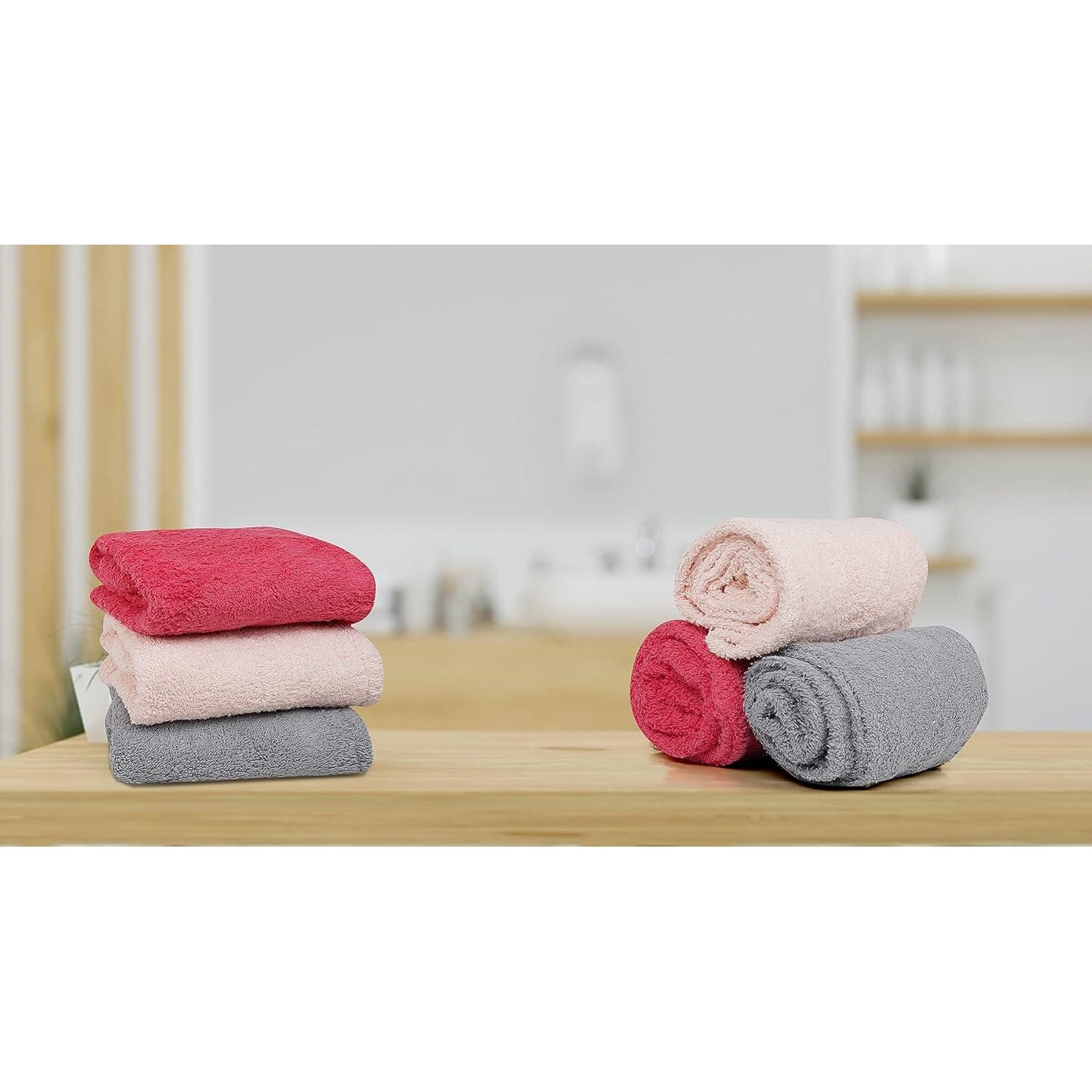 Toallas para el cabello Textila Stores 100% algodón - 3 unidades