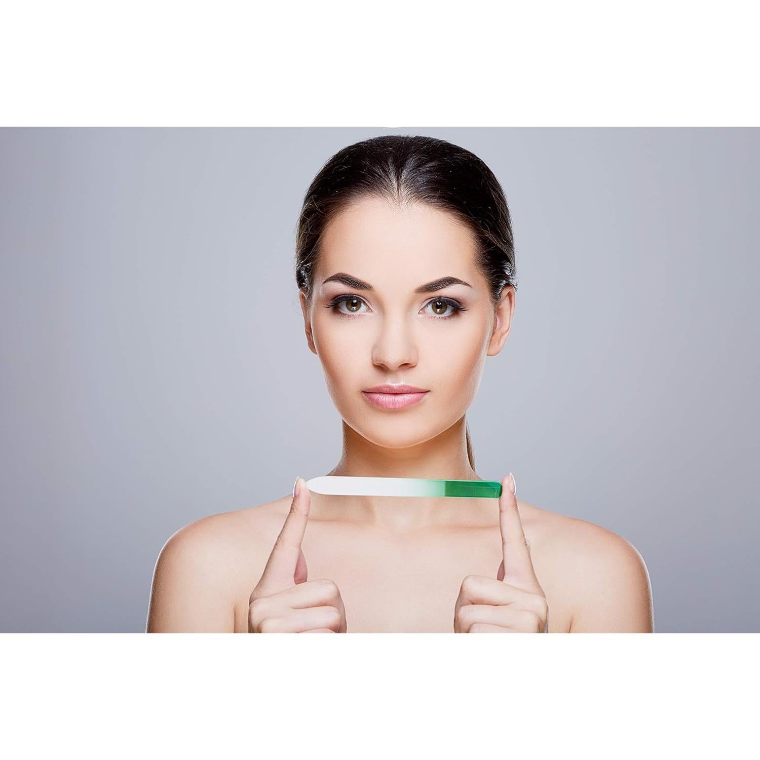 Set de 3 Limadoras de Uñas de Cristal Bywabeé - 8.89 cm, 13.97 cm, 19.05 cm