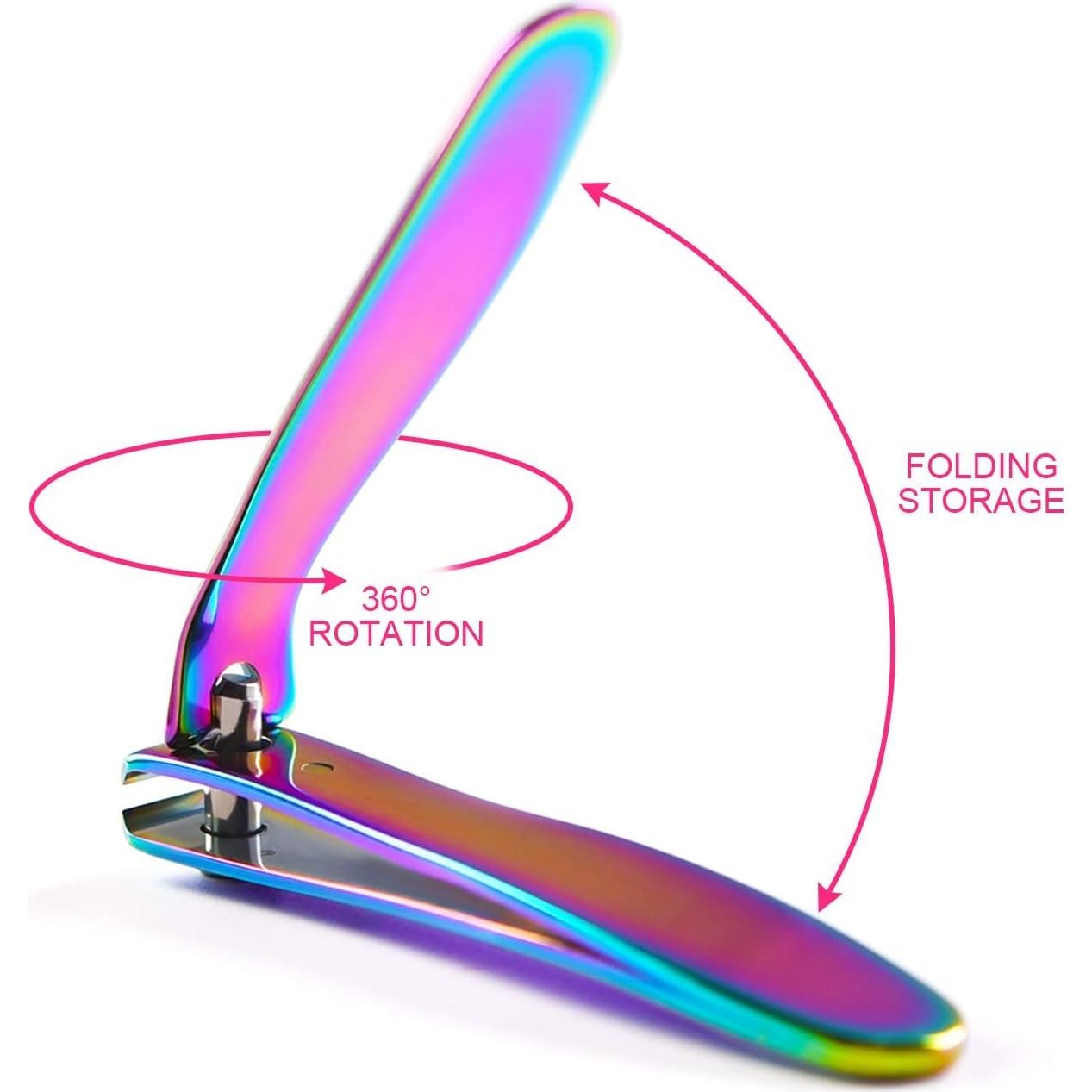 Kit de Cortauñas Profesional NAILART 3 Piezas Acero Inoxidable