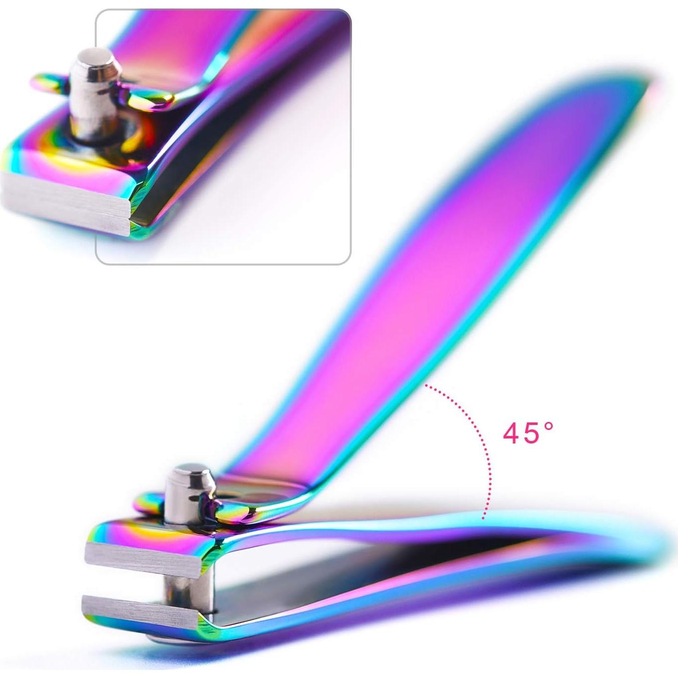 Kit de Cortauñas Profesional NAILART 3 Piezas Acero Inoxidable