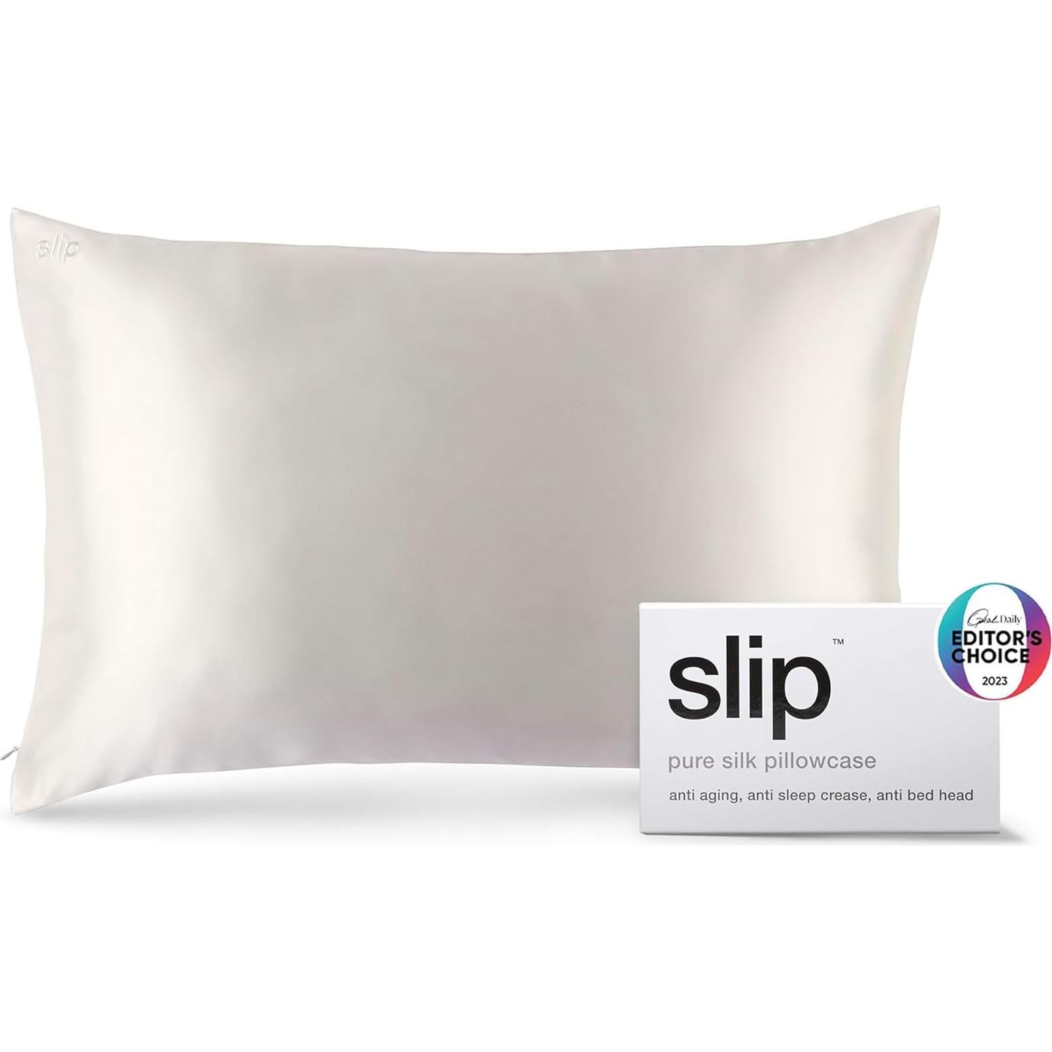 Funda de Almohada de Seda Pura SLIP Reina 100% Seda 22 Momme