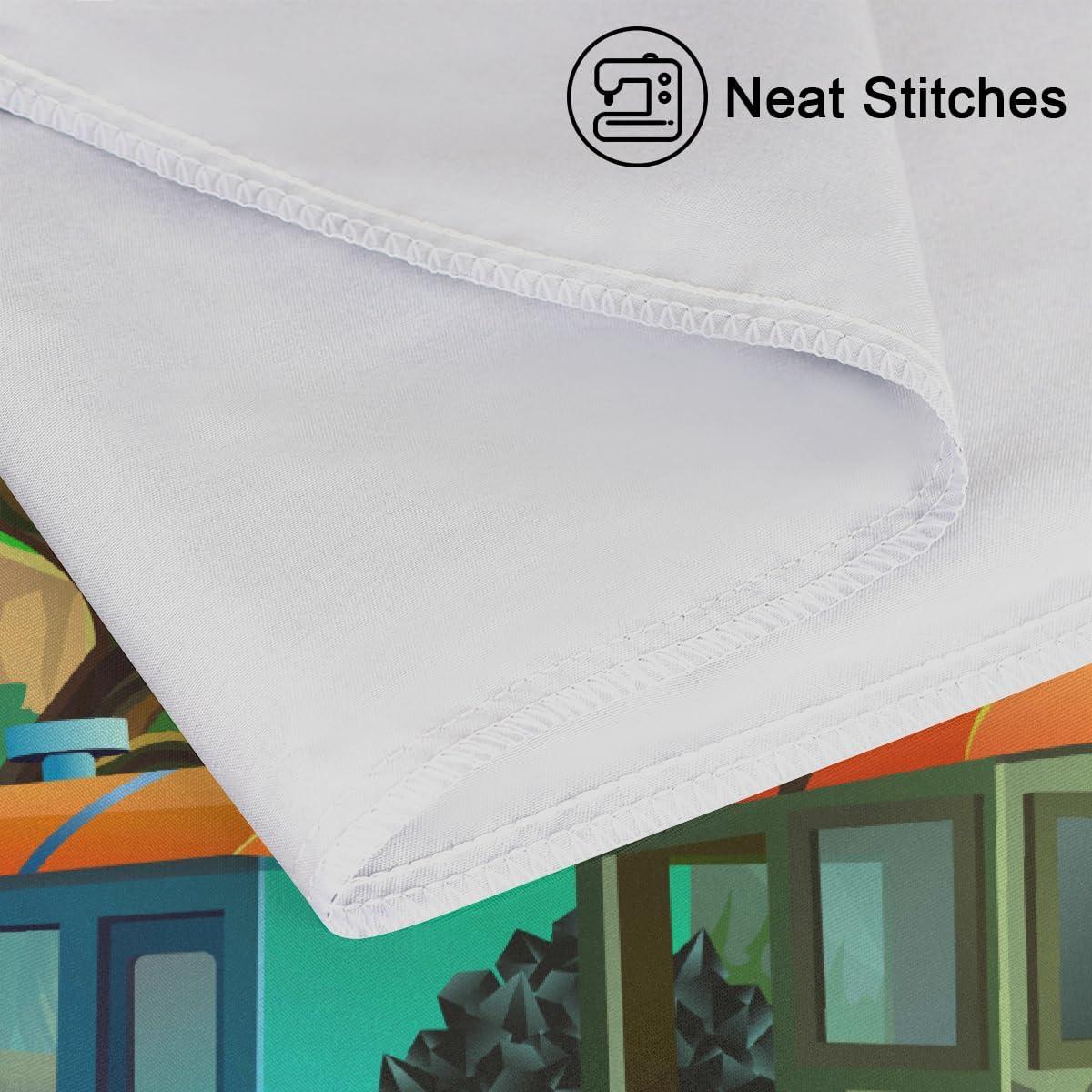 Funda de Almohada de Satén GzLeyigou Colorido 76.2x50.8 cm