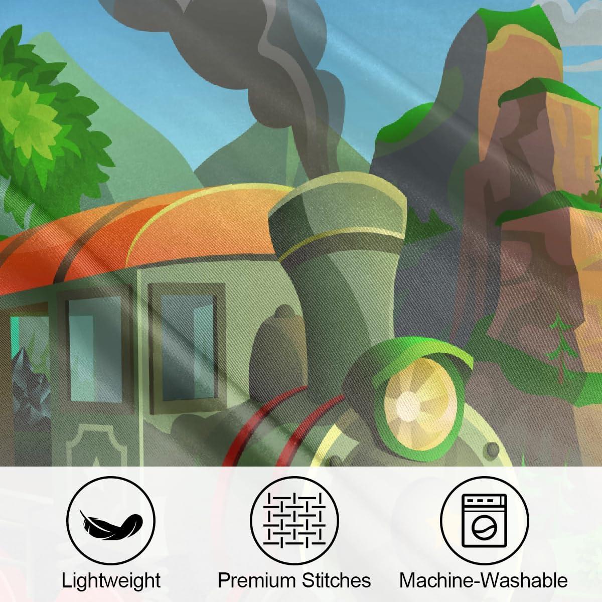 Funda de Almohada de Satén GzLeyigou Colorido 76.2x50.8 cm