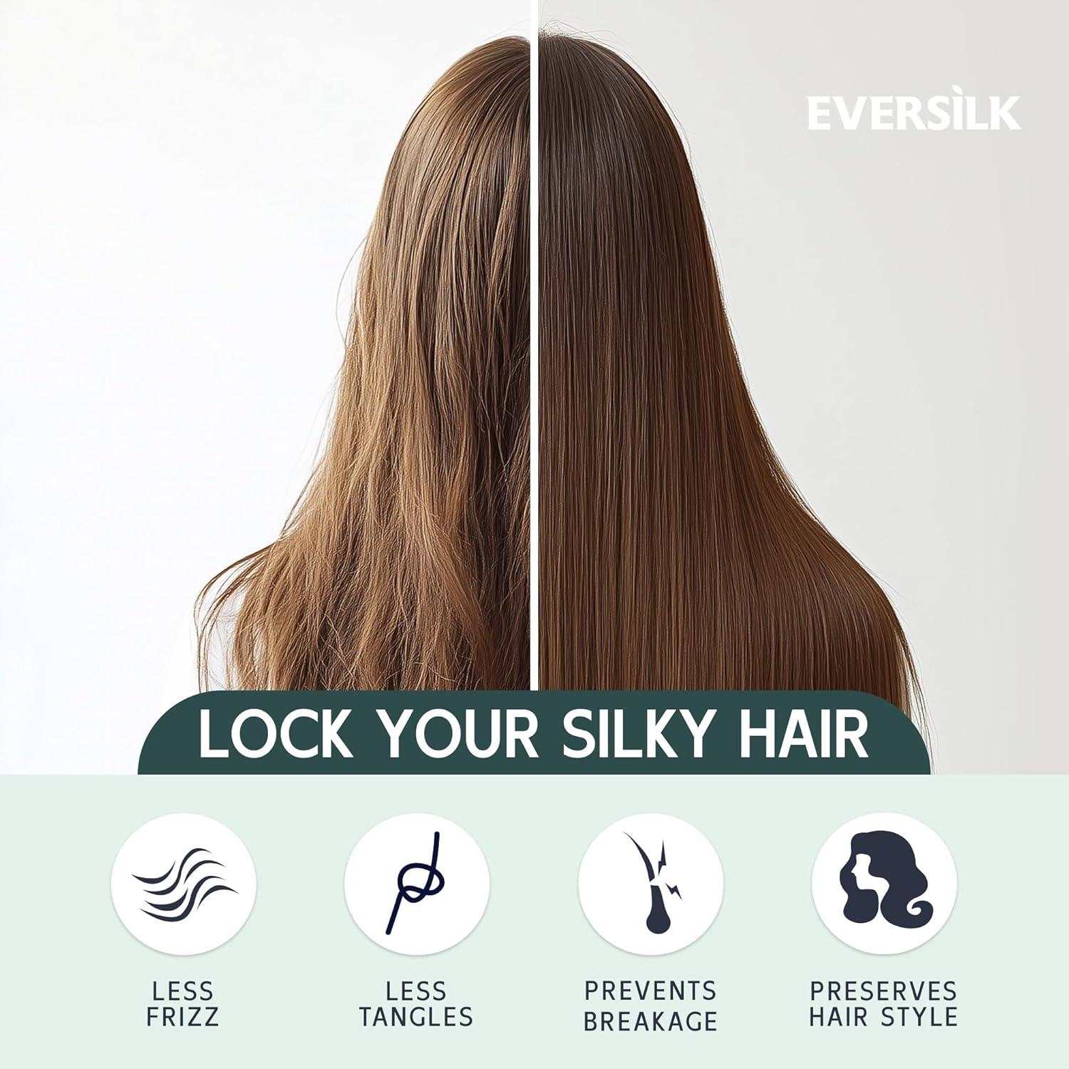 Funda de Almohada de Seda EVERSILK 100% Pura 22 Momme Estándar