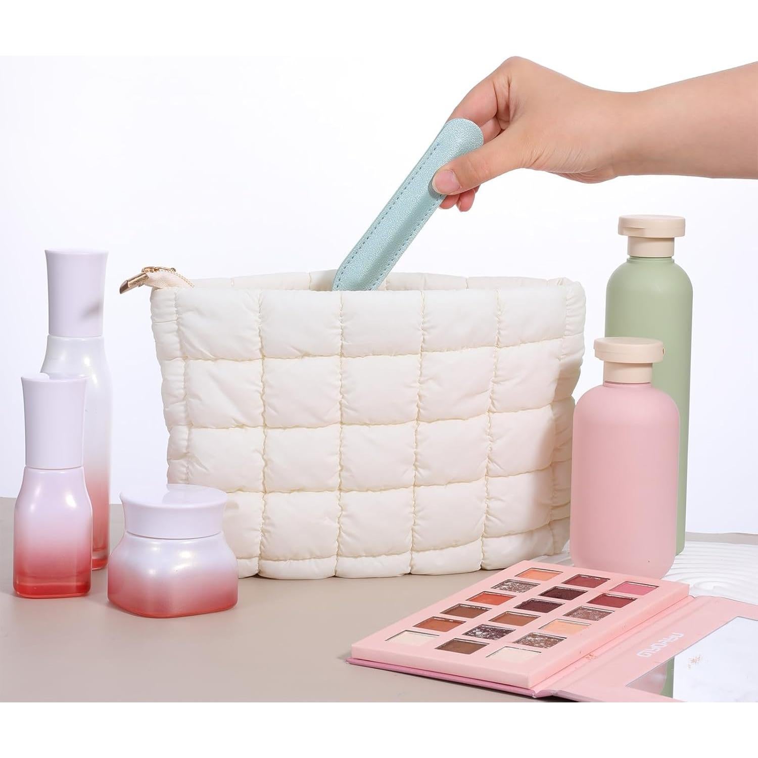 Giantree 2 Empujadores de Cutículas de Vidrio con Estuche