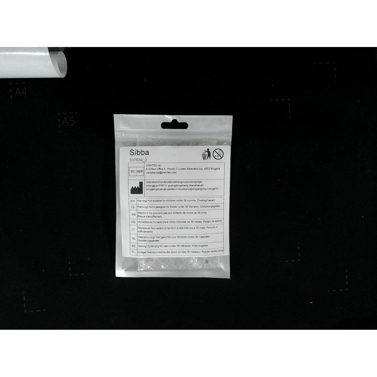 Empujador de Cutículas de Vidrio Sibba Rosa/Púrpura 10 cm