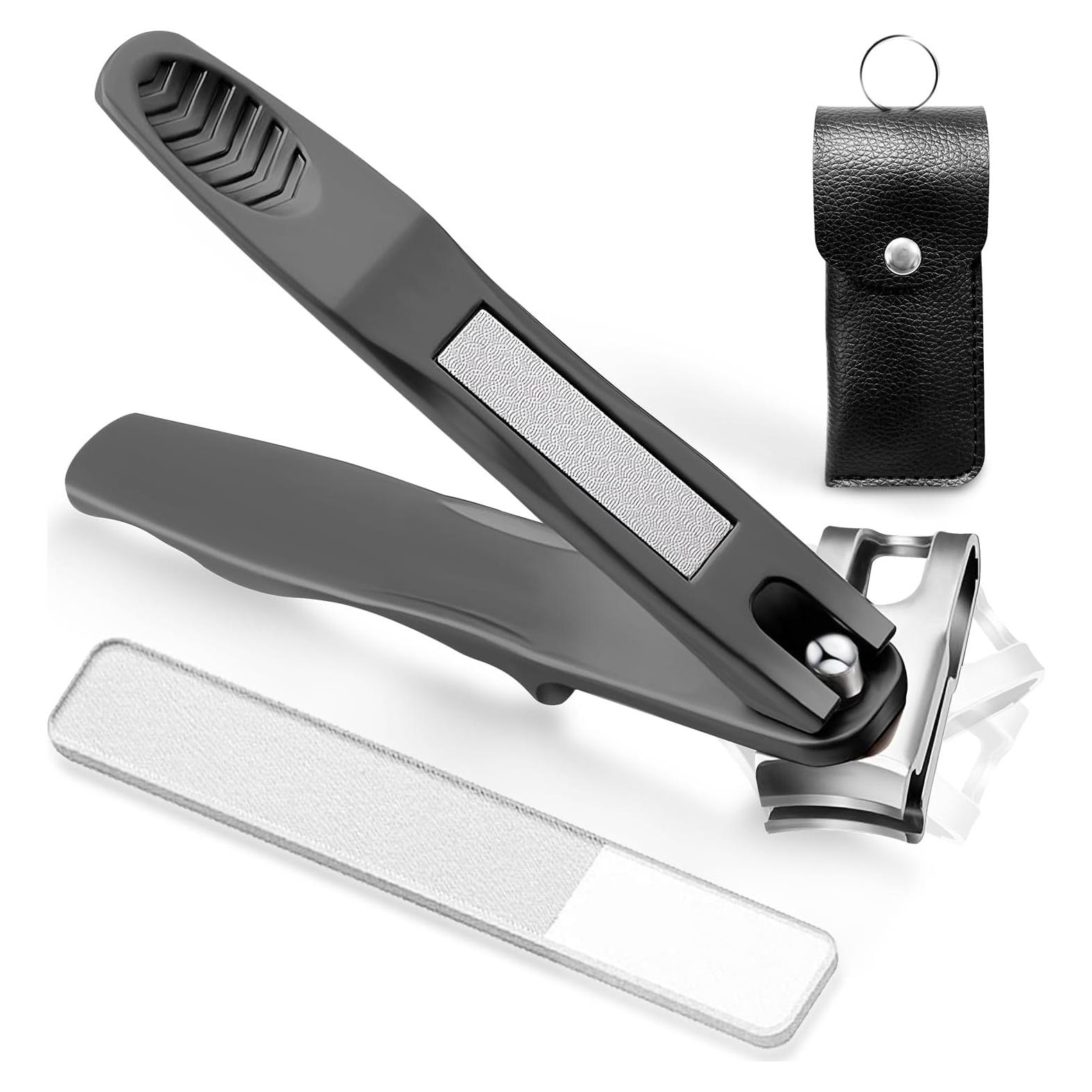 Cortauñas Ergonómico ILLFER 360° Mango Largo para Pies Gruesos