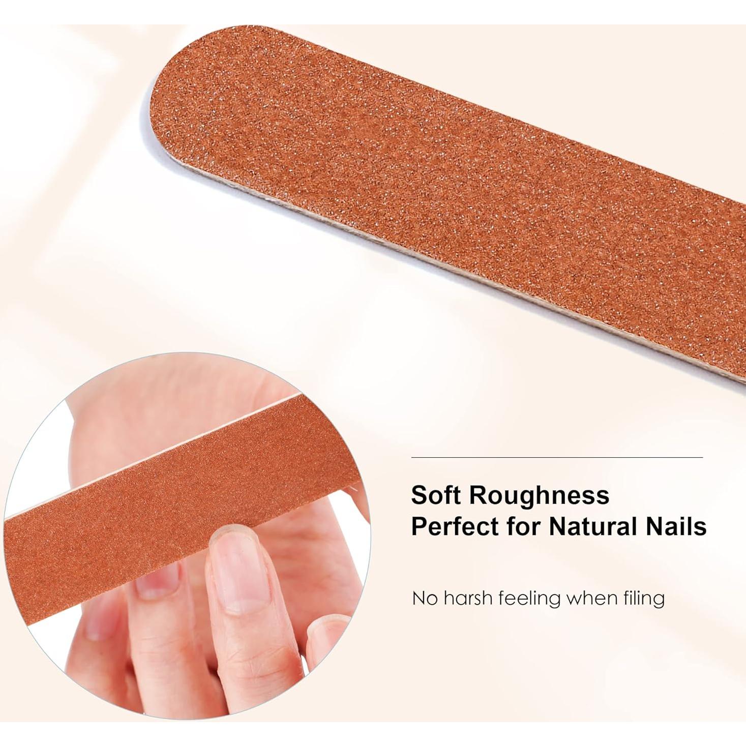 Lima de Uñas Canvalite 180 Granos - Paquete de 12 Piezas