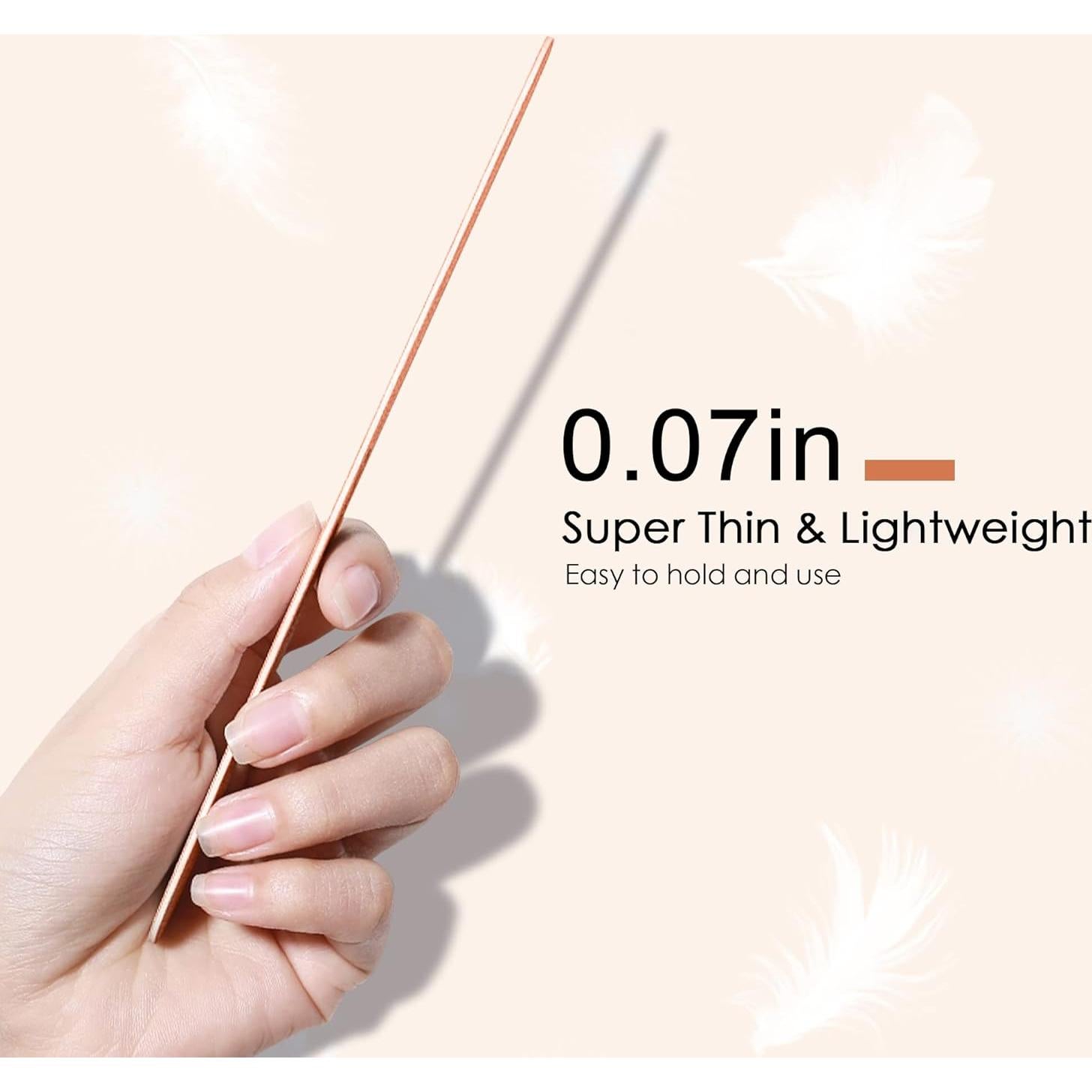 Lima de Uñas Canvalite 180 Granos - Paquete de 12 Piezas