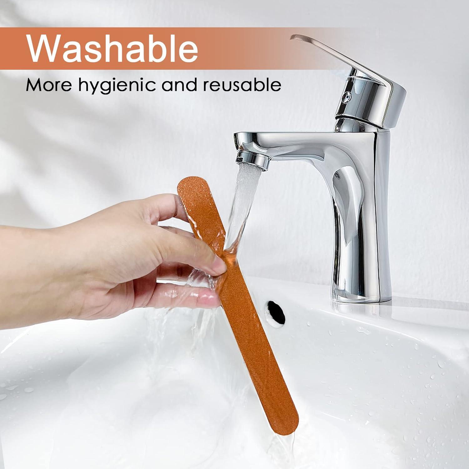 Lima de Uñas Canvalite 180 Granos - Paquete de 12 Piezas