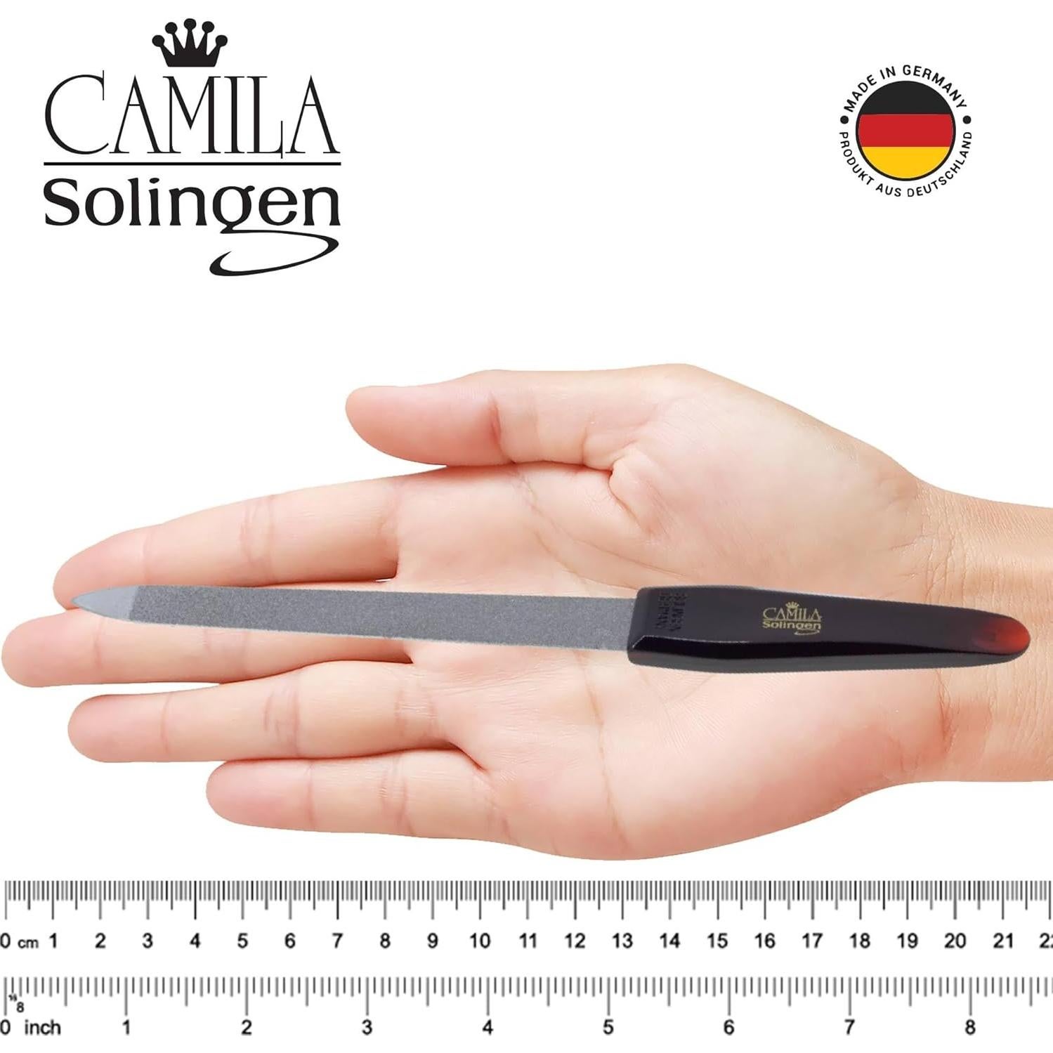 Lima de Uñas de Metal Zafiro Camila Solingen 20.32 cm