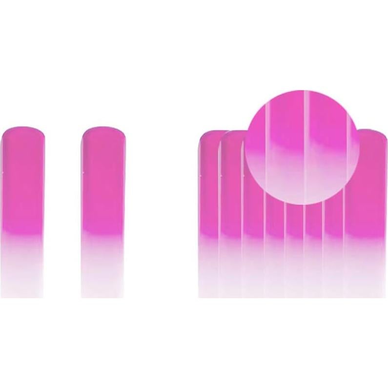 Archivos de Uñas de Cristal SIUSIO 30PK para Uñas Naturales