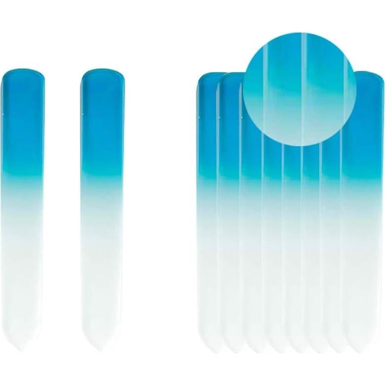 Archivos de Uñas de Cristal SIUSIO 30PK para Uñas Naturales