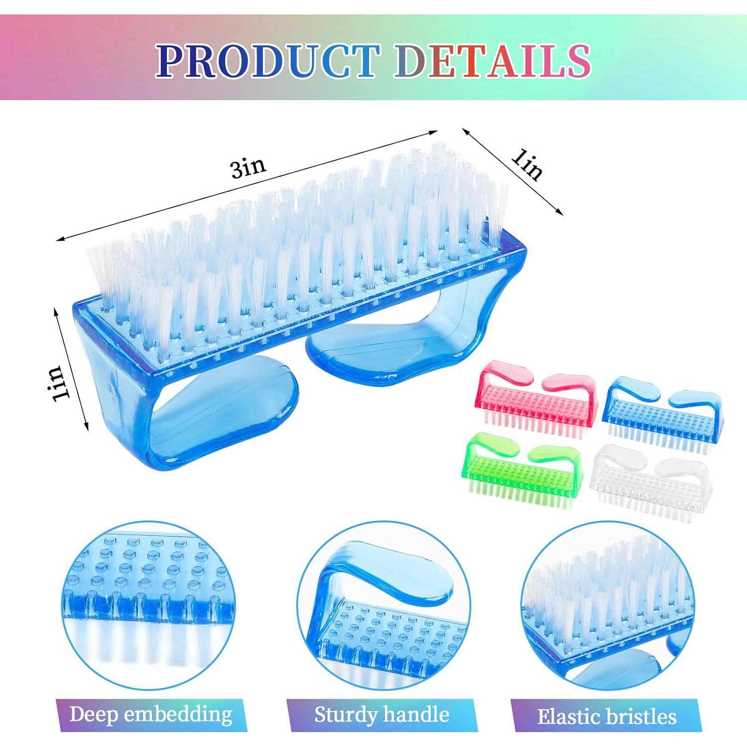 Limas de Uñas de Vidrio 180/320 YINGJEE - Paquete de 4 Piezas