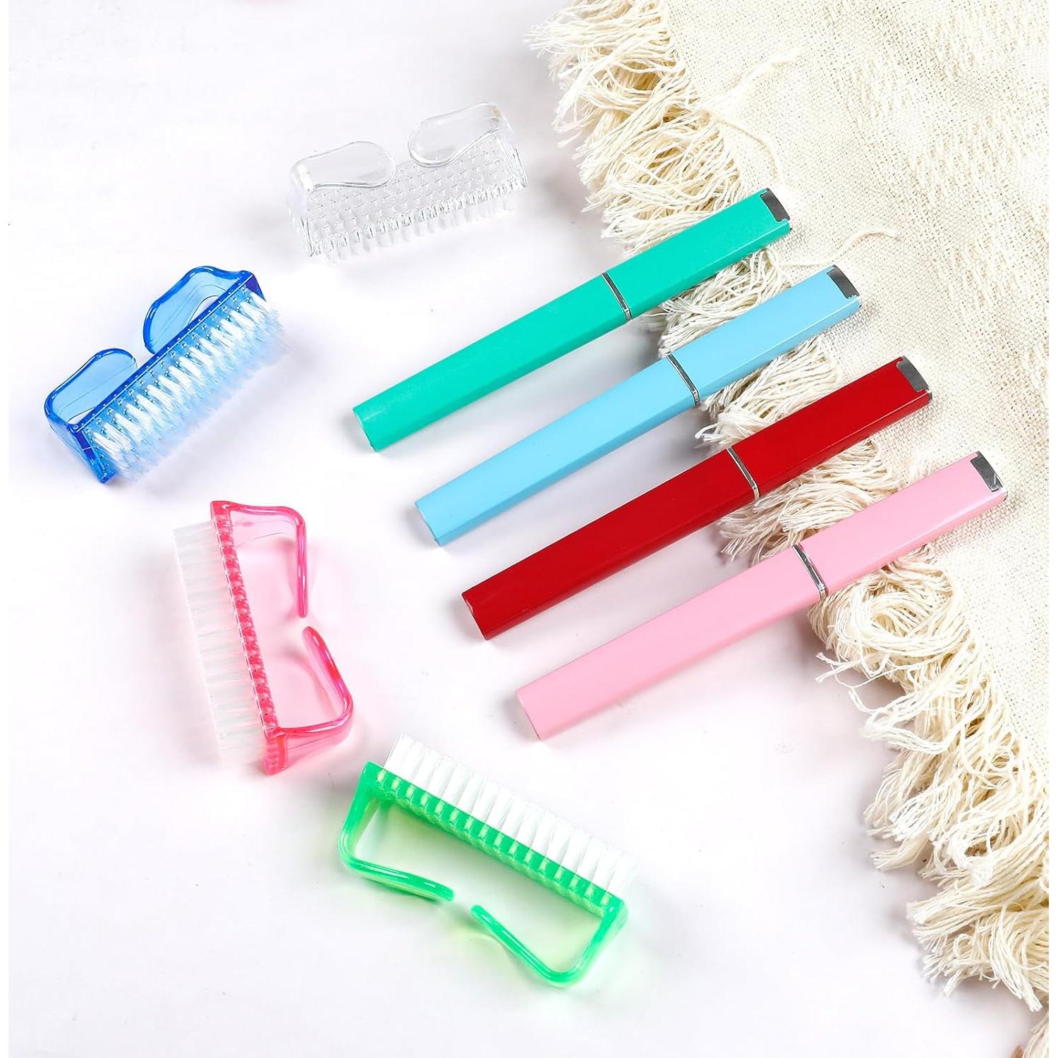 Limas de Uñas de Vidrio 180/320 YINGJEE - Paquete de 4 Piezas