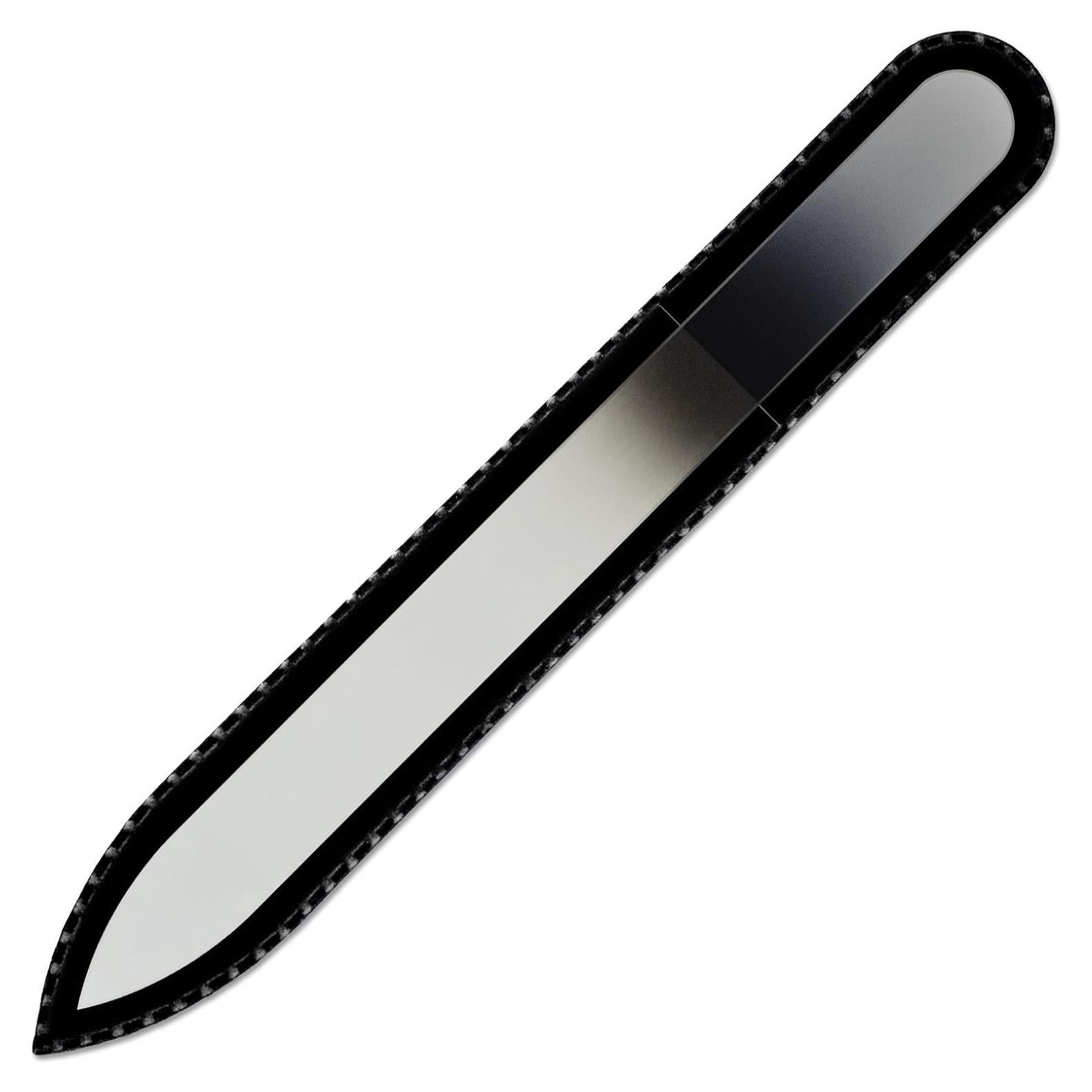 Lima de Uñas de Cristal Mont Bleu 135mm - Hecho a Mano Checo