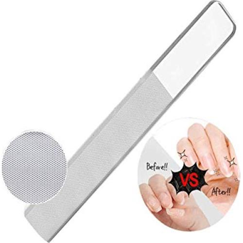 Juego de limas de uñas de cristal Shuiniba 9cm - 2 paquetes