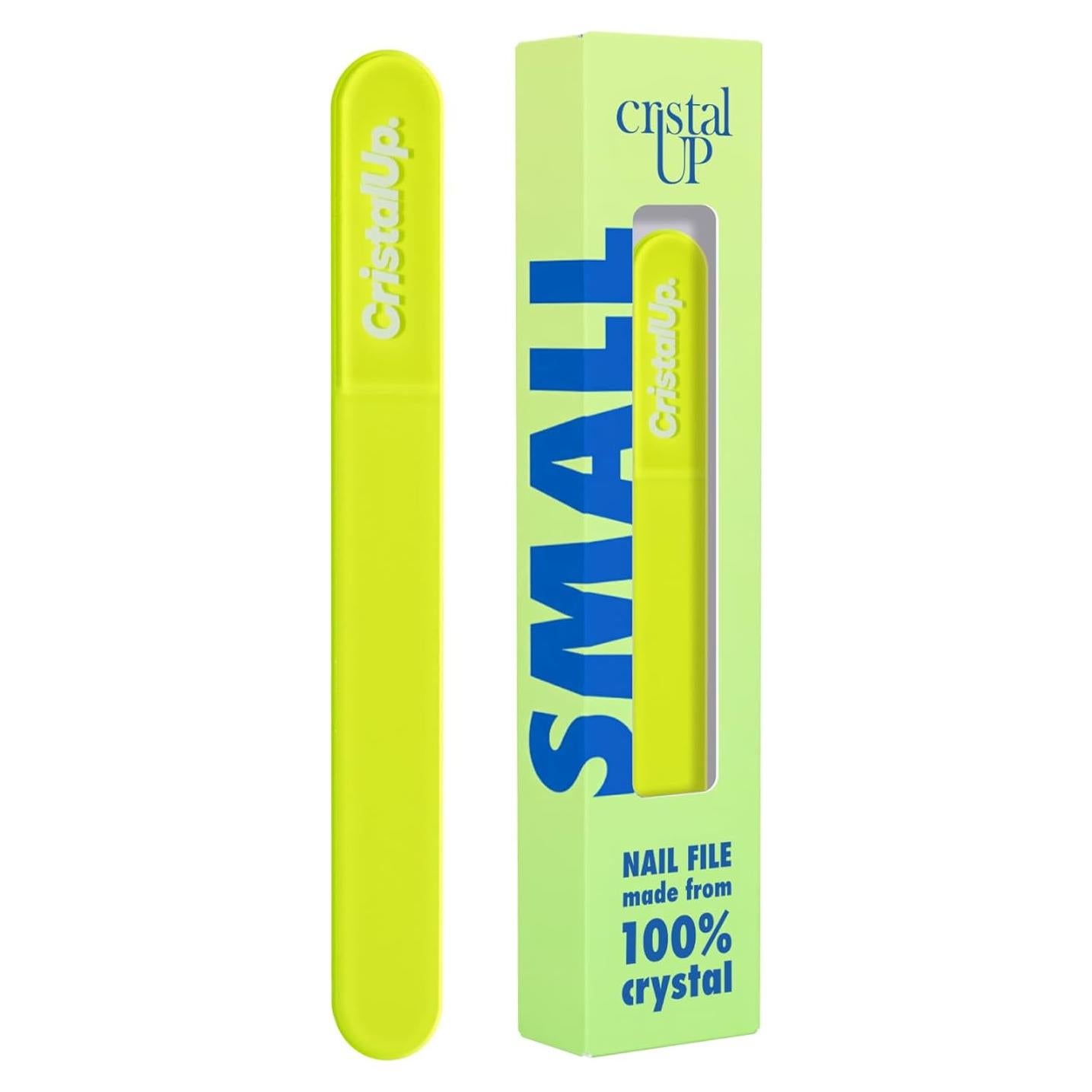 Lima de Uñas de Cristal CristalUp 8.89 cm Duradera y Suave